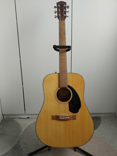 Zdjęcie oferty: Gitara akustyczna FENDER CD-60 NAT + gratisy