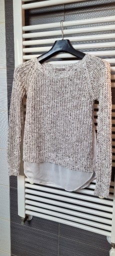 Zdjęcie oferty: Sweter ażurowy z koszulką cudo Orsay