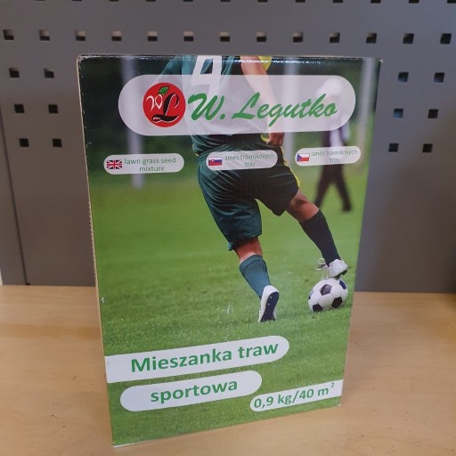 Zdjęcie oferty: Trawa sportowa W. Legutko 40 m² 0,9 kg