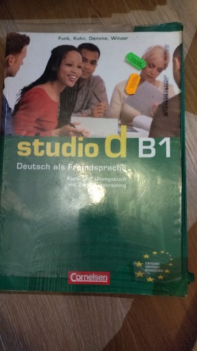 Zdjęcie oferty: Studio d B1 podręcznik z ćwiczeniami, CD - Funk, Kuhn, Damme, Winzer