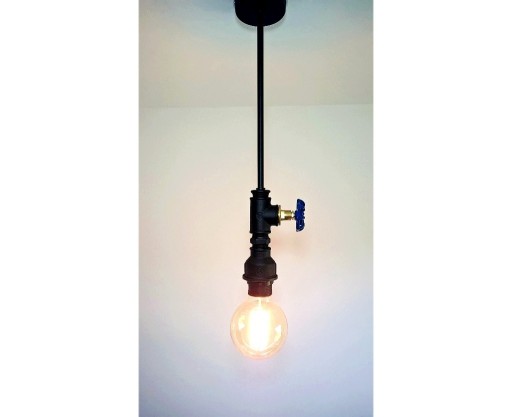 Zdjęcie oferty: Lampa sufitowa wiszaca loft z rur hydraulicznych