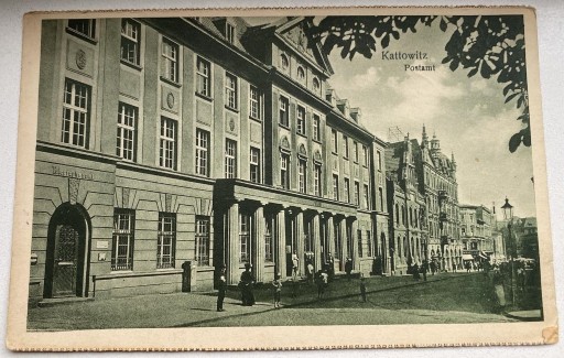 Zdjęcie oferty: Katowice, Gmach Poczty, 1921