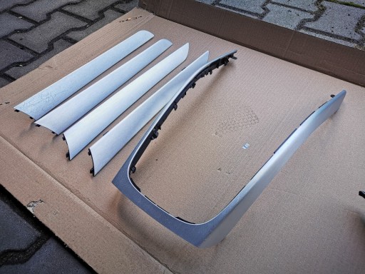 Zdjęcie oferty: Dekory listwy ozdobne Audi A5 8T A4 B8 aluminium