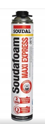 Zdjęcie oferty: Piana montażowa SOUDAL Maxi Express 870ml -25C