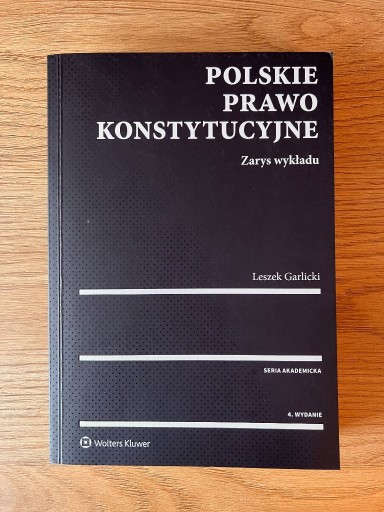 Zdjęcie oferty: Prawo konstytucyjne Leszek Garlicki 