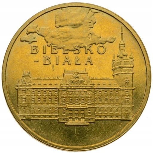 Zdjęcie oferty: Moneta 2zł Bielsko-Biała