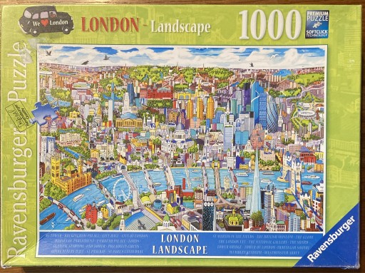Zdjęcie oferty: Puzzle RAVENSBURGER 1000 London Landscape 