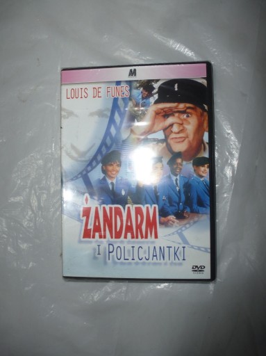 Zdjęcie oferty: Żandarm i policjantki DVD . Folia.