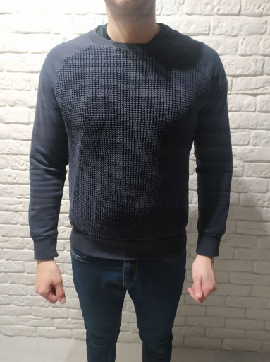 Zdjęcie oferty: Sweter/Bluza męski CROPP, rozmiar M, granatowy.