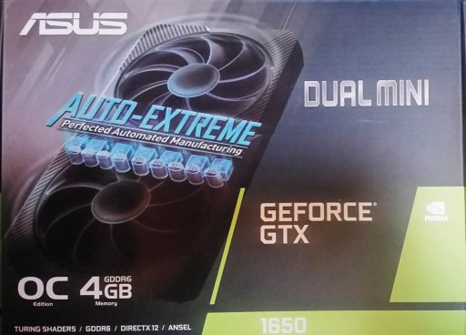 Zdjęcie oferty: GeForce GTX 1650 OC 4GB GDDR6 