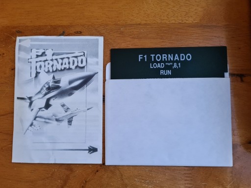 Zdjęcie oferty: Gra F1 Tornado dla Commodore C64 5.25'' Oryginał