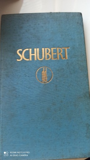 Zdjęcie oferty: Franz Schubert 1928