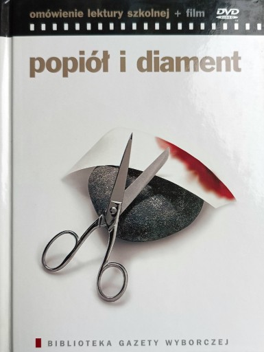 Zdjęcie oferty: FILM DVD POPIÓŁ I DIAMENT lektura tom 11 +książka