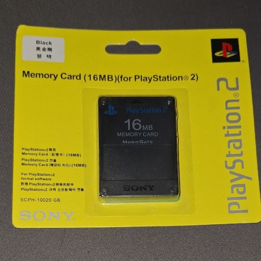 Zdjęcie oferty: Karta pamięci playstation 2 PS2 Memory Card 16Mg