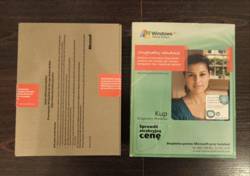 Zdjęcie oferty: Windows XP Home Edition SP3 PL