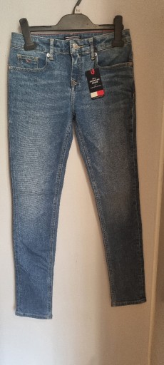 Zdjęcie oferty: Spodnie jeansowe dziewczęce Tommy Hilfiger 152cm