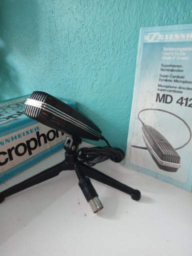 Zdjęcie oferty: Mikrofon sennheiser md 412 retro