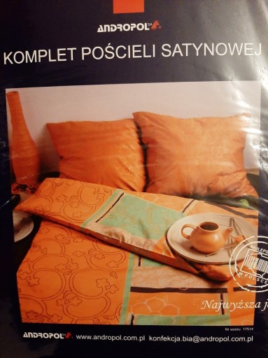 Zdjęcie oferty: Pościel satynowa 160x200-  ANDROPOL 100 % bawełna