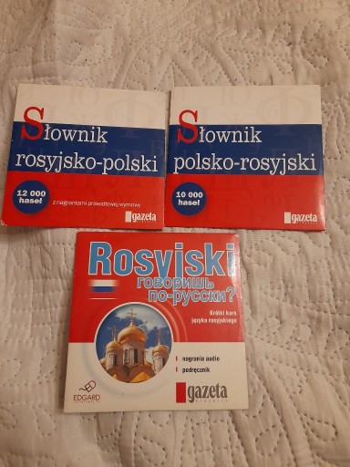 Zdjęcie oferty: słownik rosyjsko polski
