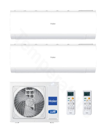 Zdjęcie oferty: Klimatyzacja Multisplit Haier5,0kW, 1+2 z montażem