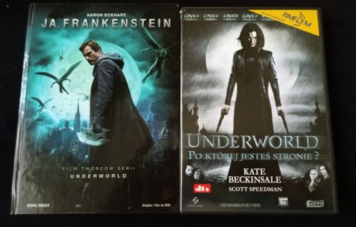 Zdjęcie oferty: JA FRANKENSTEIN, UNDERWORLD, 2XDVD, LEKTOR PL