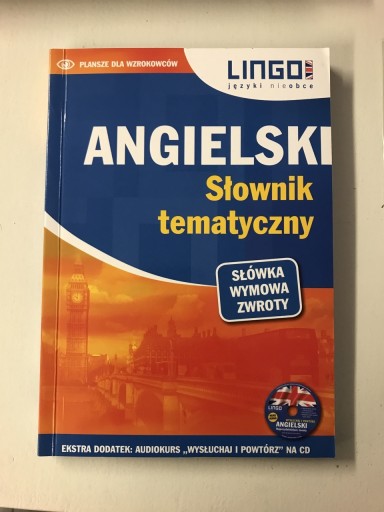 Zdjęcie oferty: Słownik tematycznyJĘZYK ANGIELSKI