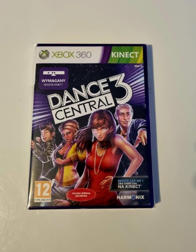 Zdjęcie oferty: GRA  Kinect dance central 3 Xbox 360 po polsku 
