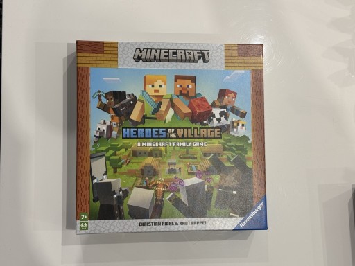 Zdjęcie oferty: Nowa - Gra planszowa Ravensburger Minecraft Heroes of the Village prezent