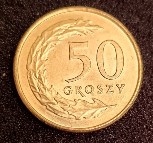 Zdjęcie oferty: 50 groszy 1995 r mennicze z woreczka bankowego