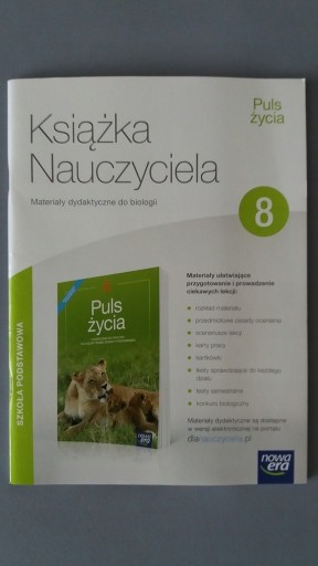 Zdjęcie oferty: Puls Życia 8  KSIĄŻKA NAUCZYCIELA