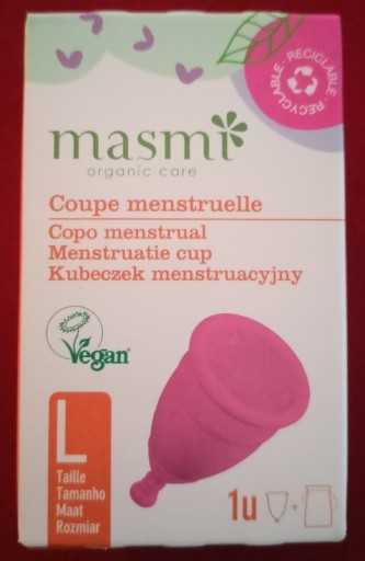 Zdjęcie oferty: Kubeczek menstruacyjny, rozmiar L firmy Masmi