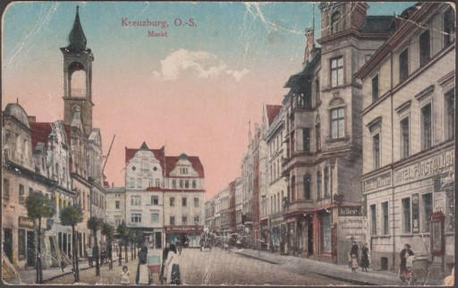 Zdjęcie oferty: Kreuzburg O.S. Kluczbork Rynek 1920