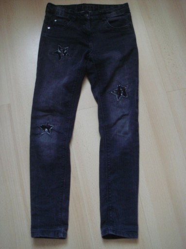 Zdjęcie oferty: Pepperts spodnie jeans czarne 146/152 