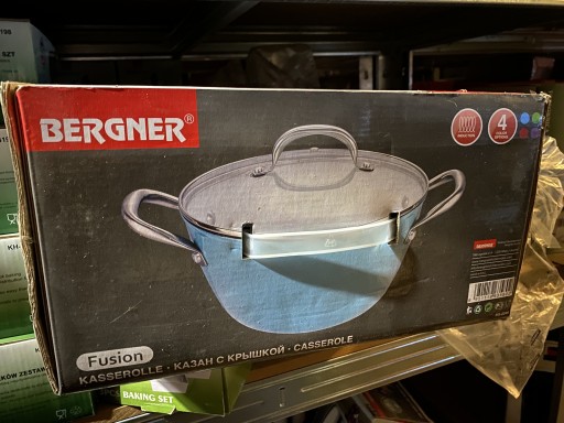 Zdjęcie oferty: Bergner garnek wok żeliwny fusion BG-2349