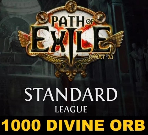 Zdjęcie oferty: Path of Exile 1  STANDARD - 1000 DIVINE ORB  