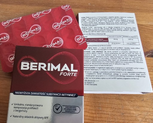 Zdjęcie oferty: BERIMAL Forte opakowanie 10 kapsułek