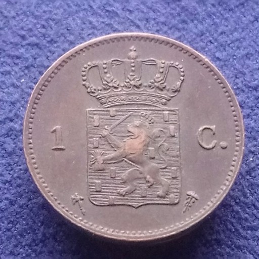Zdjęcie oferty: A163 Holandia 1 cent 1876