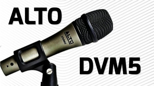 Zdjęcie oferty: Mikrofon ALTO DVM5 Profesjonalny sceniczny - 50%