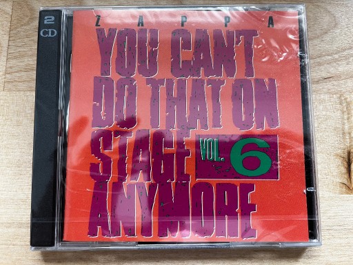 Zdjęcie oferty: Frank Zappa You Can't Do That on Stage Anymore Vol