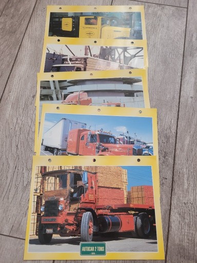 Zdjęcie oferty: Super ciężarówki seria żółta - 5 kart