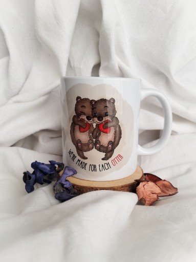 Zdjęcie oferty: Kubek wydry "made for each OTTER"