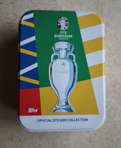 Zdjęcie oferty: Topps Puszka na naklejki - EURO 2024 Germany 2024