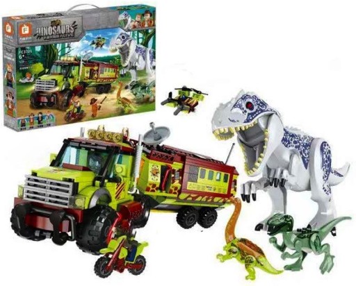 Zdjęcie oferty: Jurassic World PARK JURAJSKI DINOZAURY klocki 