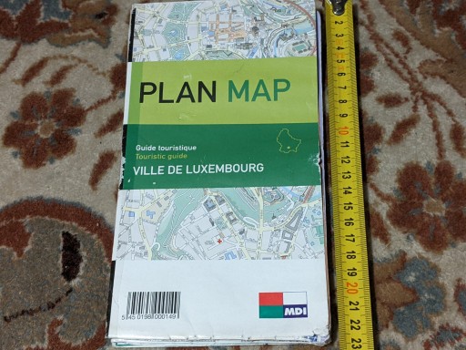 Zdjęcie oferty: Luksemburg (miasto) – mapa, 2008
