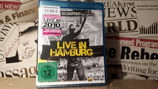 Zdjęcie oferty: Scooter - Live In Hamburg Koncert na Blu-ray