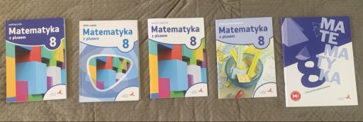 Zdjęcie oferty: Matematyka z plusem 8 zestaw 5 książek