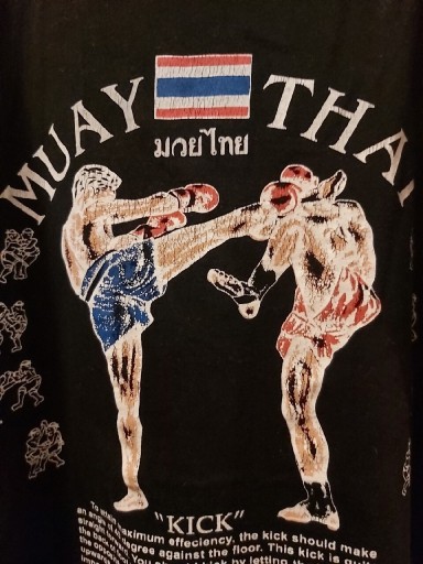 Zdjęcie oferty: Koszulka sportowa Muay Thai. Boks tajski. M