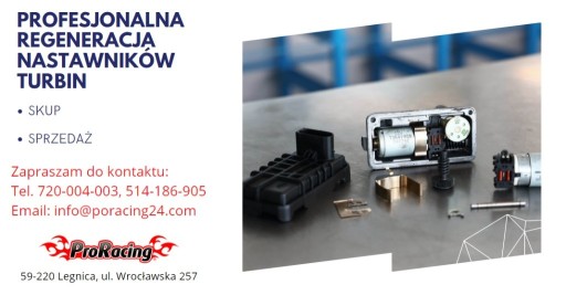 Zdjęcie oferty: Regeneracja Nastawnik Turbiny G-219 6NW008412