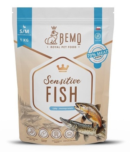 Zdjęcie oferty: Bemo Sensitive Fish - karma hipoalergiczna 1kg
