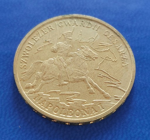 Zdjęcie oferty: Moneta 2 zł szwoleżer Napoleona I